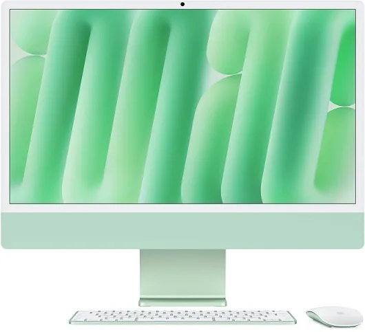 Apple iMac 24" Retina 4,5K, M4 (8C CPU, 8C GPU), 16 ГБ, 256 ГБ SSD, зеленый