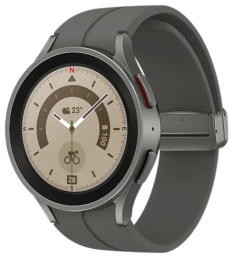 Умные часы Samsung Galaxy Watch5 Pro 45 мм Серый титан