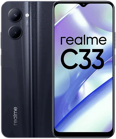 Смартфон realme C33 4/64 Черный