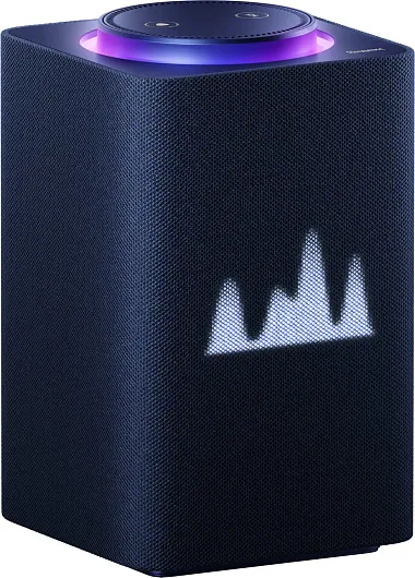 Умная колонка Яндекс Станция Макс с Алисой с Zigbee Синяя