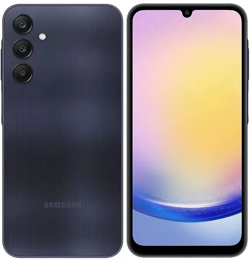 Смартфон Samsung Galaxy A25 8/256 Гб Темно-синий