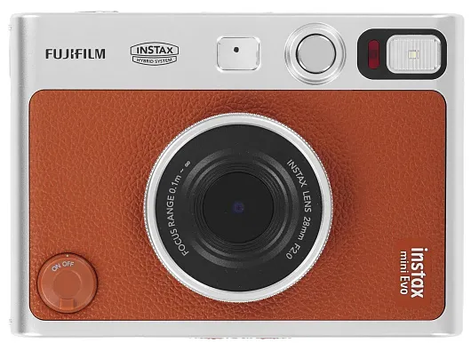 Фотоаппарат моментальной печати Fujifilm Instax Mini Evo, Коричневый