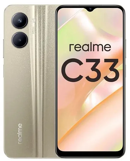 Смартфон realme C33 4/64 Золотой