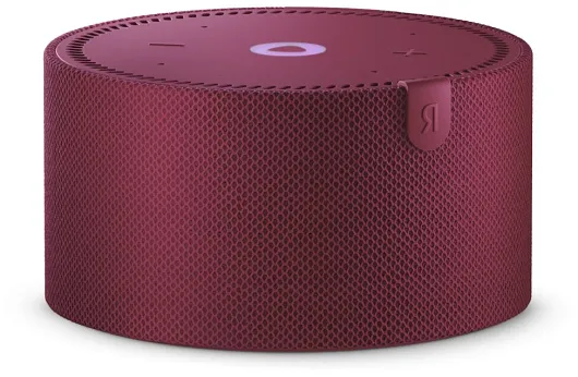 Умная колонка Яндекс.Станция Мини Плюс (без часов) Красный гранат