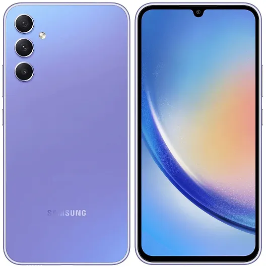Samsung Galaxy A34 8/128 ГБ Лавандовый