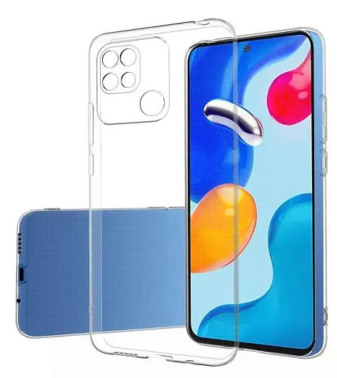 Чехол силиконовый прозрачный для Xiaomi Redmi 10A