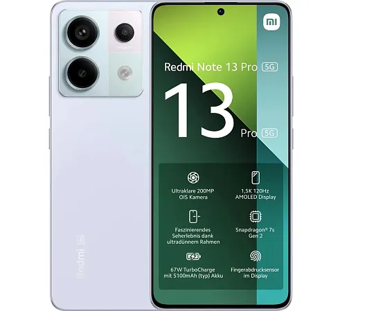 Xiaomi Redmi Note 13 Pro 5G 8/256 ГБ Фиолетовый
