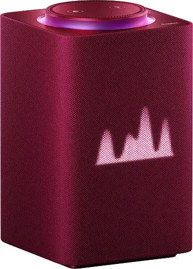 Умная колонка Яндекс Станция Макс с Алисой с Zigbee Красная