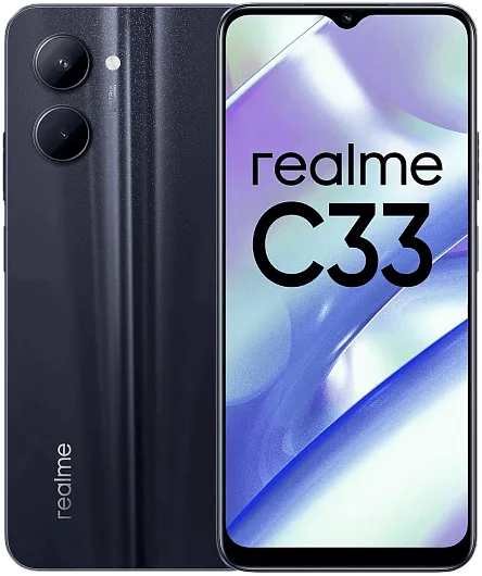 Смартфон realme C33 3/32 ГБ Черный