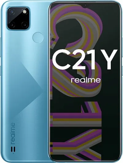 Смартфон realme C21Y 64 ГБ Голубой