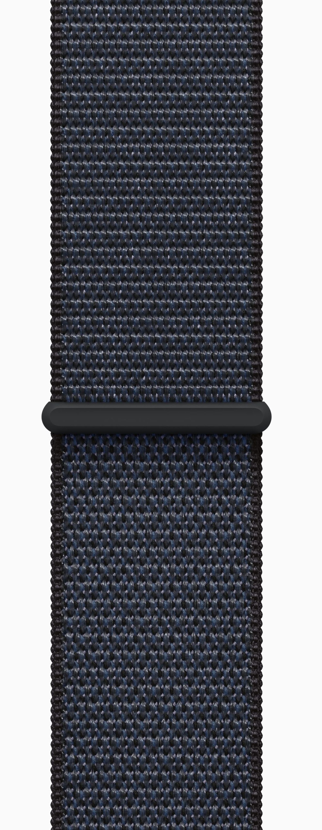 Apple Watch Series 10, 42 мм, корпус из алюминия цвета "черный глянец", спортивный ремешок Loop темно-синего цвета