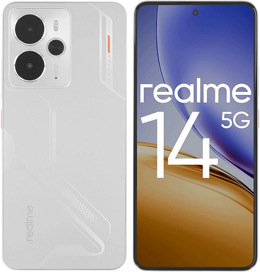 Смартфон Realme 14 12/256 ГБ Серебристый